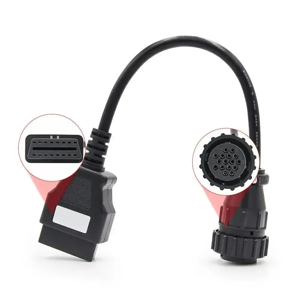 Scania 16-pins OBD1 – 16-pins OBD2 Verloopkabel | Vrachtwagen