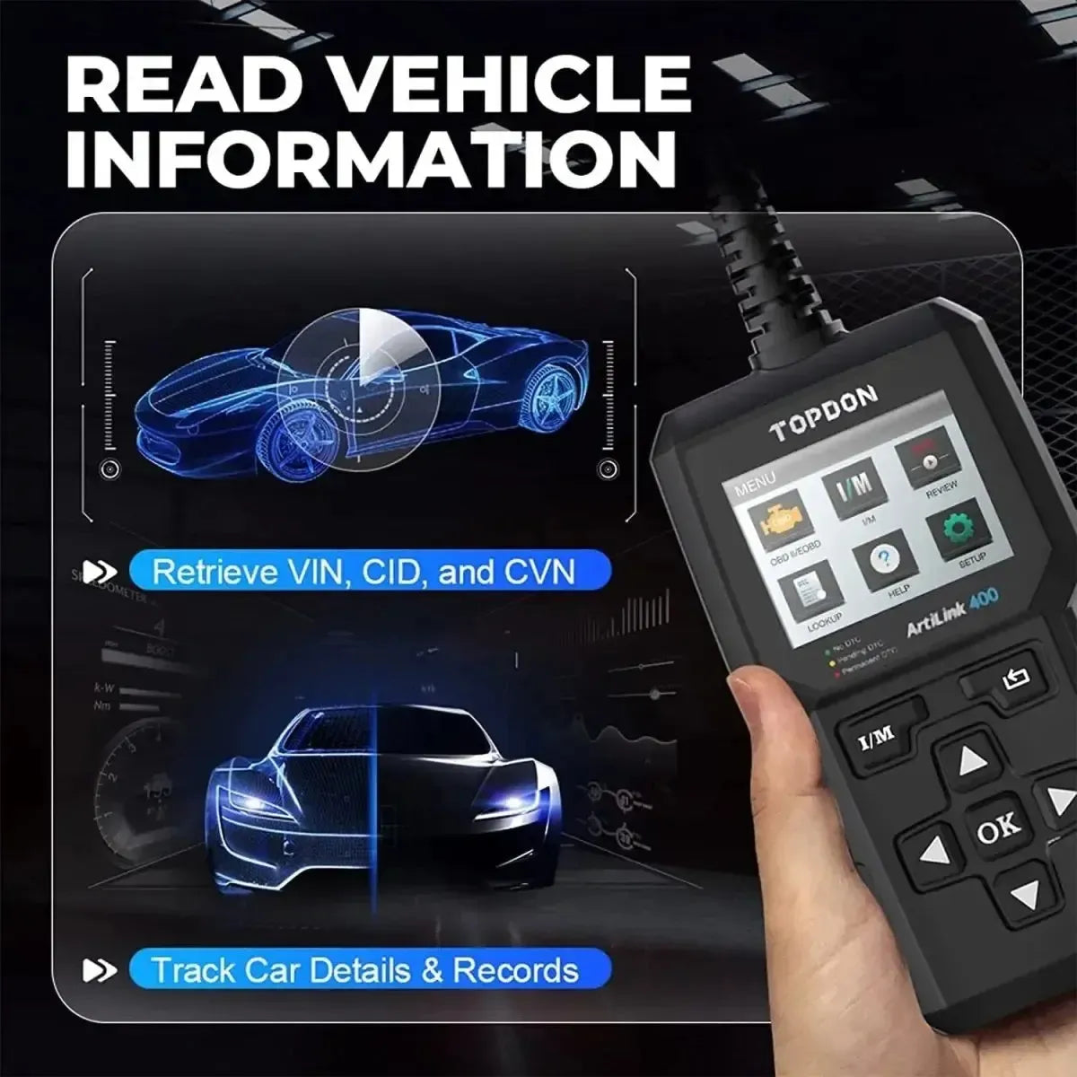 Topdon ArtiLink AL400 | Foutcodelezer | Auto