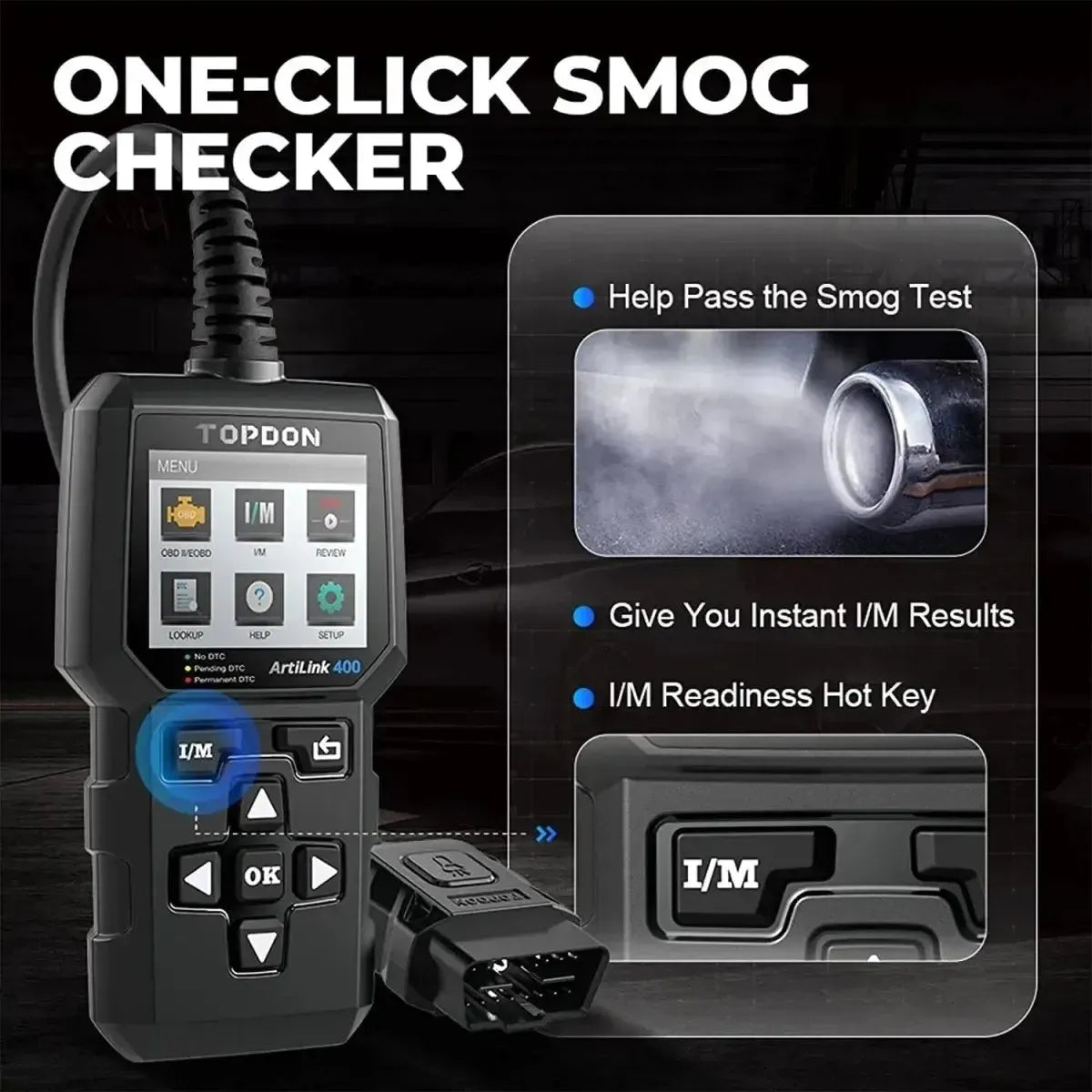 Topdon ArtiLink AL400 | Foutcodelezer | Auto