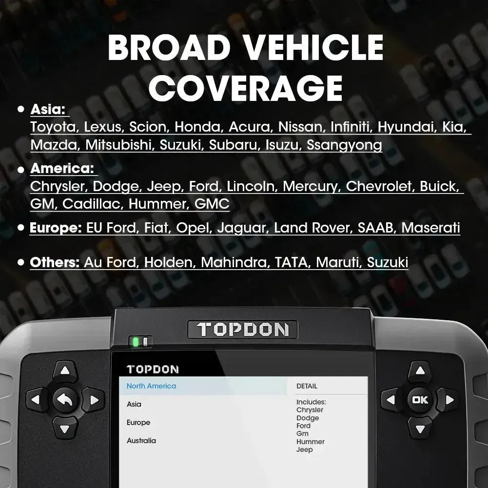 Topdon T-Ninja 1000 | Sleutelprogrammeur | Auto