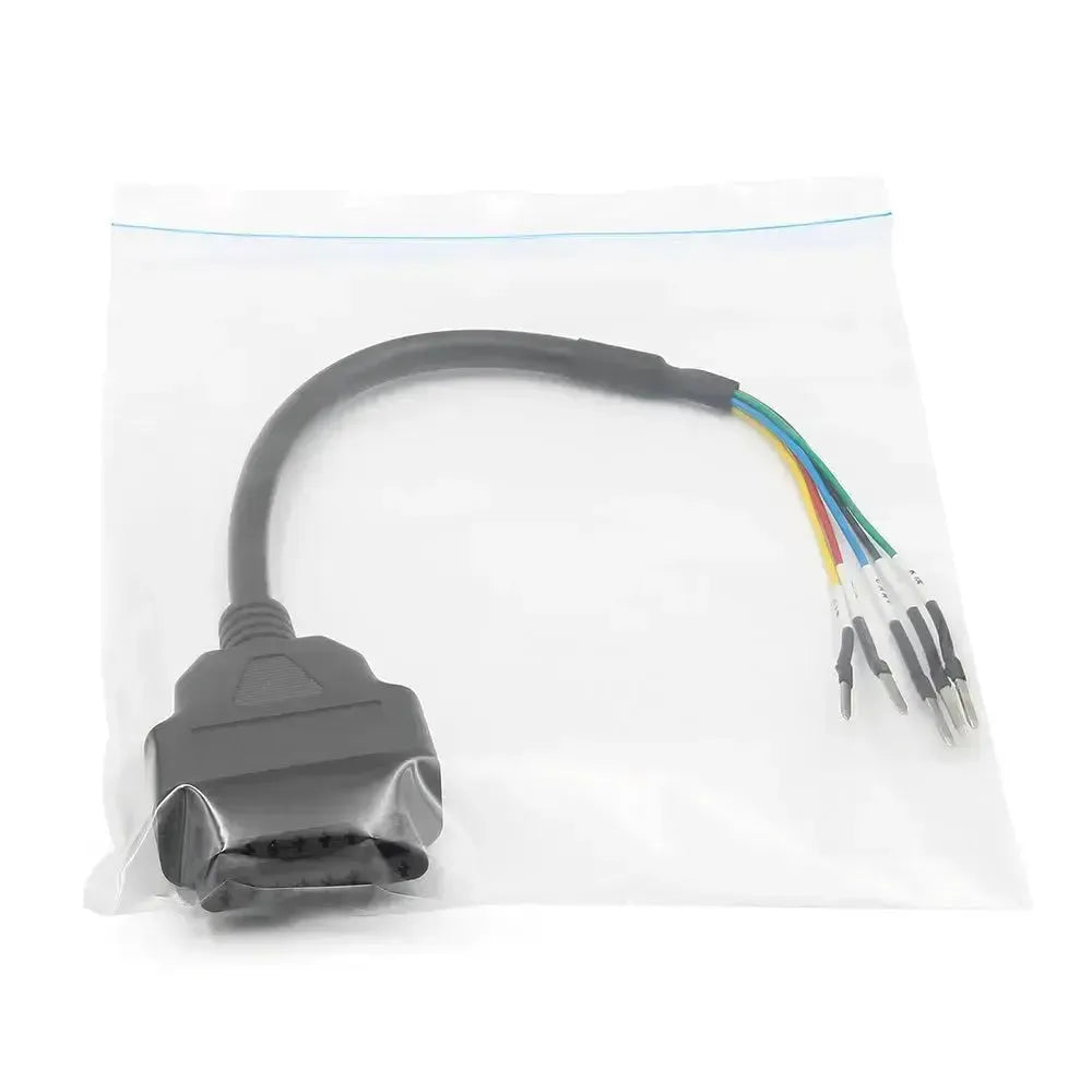Universele 5-pins OBD – 16-pins OBD2 Verloopkabel | Snorfiets/Motorfiets