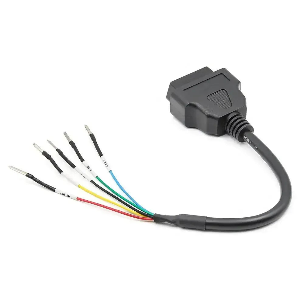 Universele 5-pins OBD – 16-pins OBD2 Verloopkabel | Snorfiets/Motorfiets