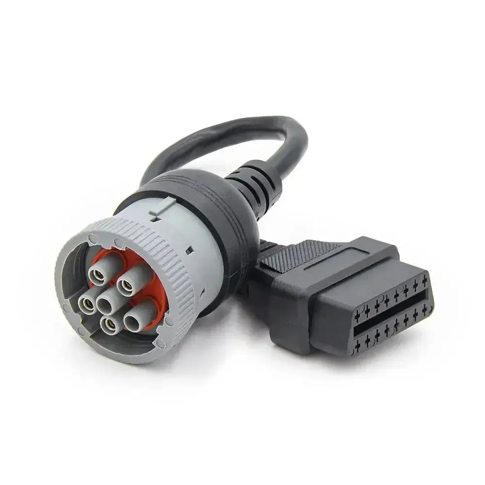 Universele 6-pins J1708 - 16-pins OBD2 Verloopkabel | Bedrijfs- en Werkvoertuig