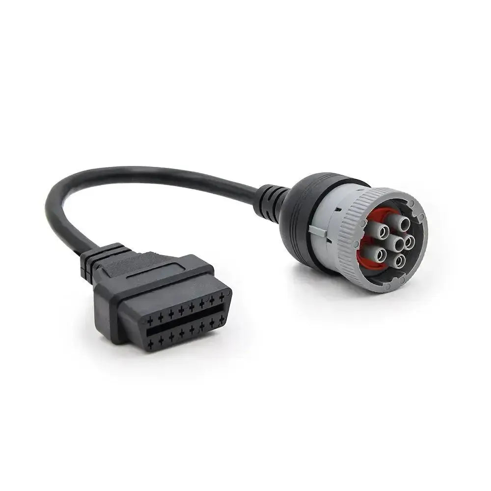 Universele 6-pins J1708 - 16-pins OBD2 Verloopkabel | Bedrijfs- en Werkvoertuig