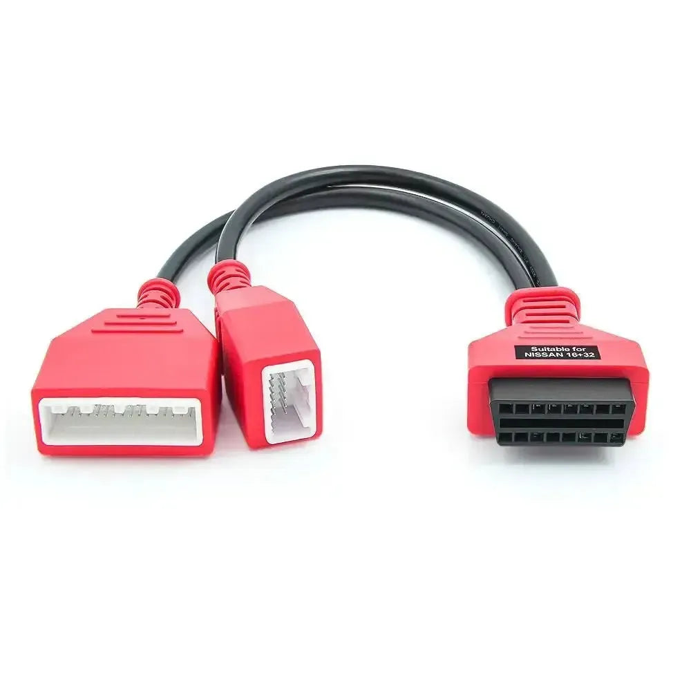 Nissan 16+32-pins SGW - 16-pins OBD2 Verloopkabel | Personenauto