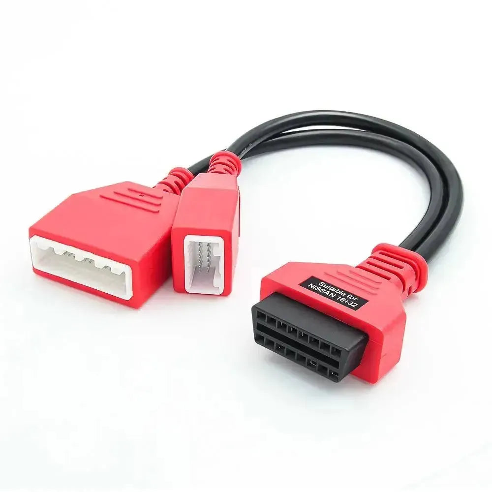 Nissan 16+32-pins SGW - 16-pins OBD2 Verloopkabel | Personenauto