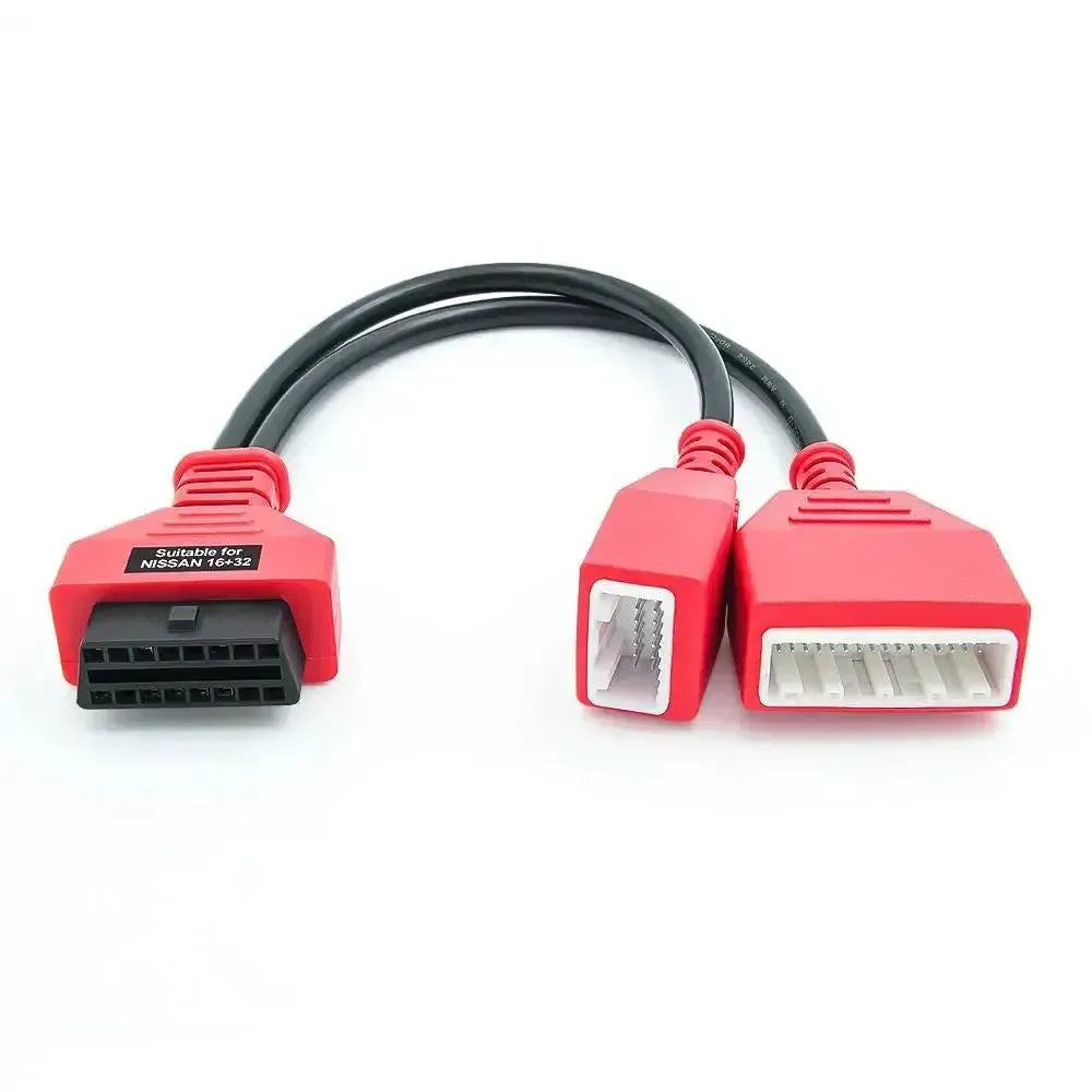Nissan 16+32-pins SGW - 16-pins OBD2 Verloopkabel | Personenauto