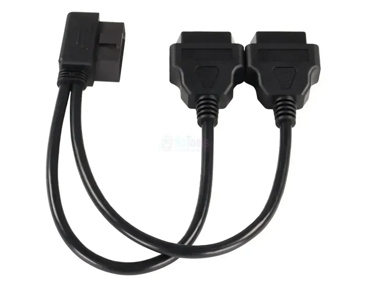 16-pins OBD2 Platte Verleng- en Splitterkabel (30 cm) | Interface