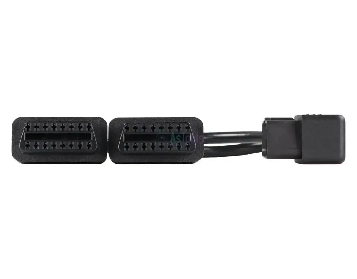 16-pins OBD2 Platte Verleng- en Splitterkabel (30 cm) | Interface