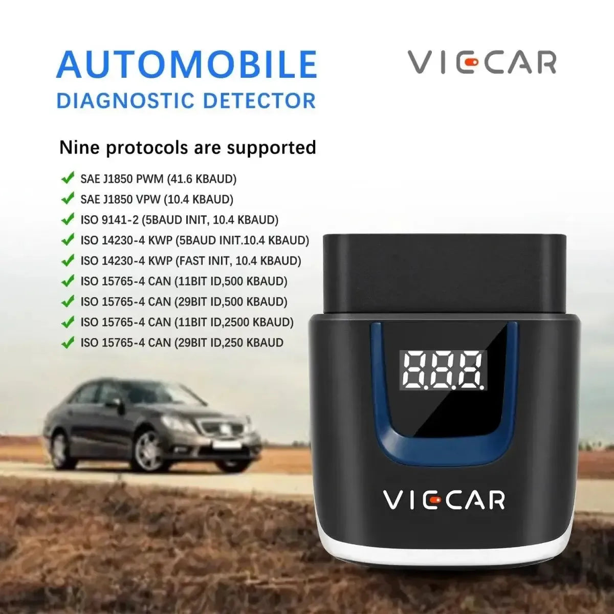 Viecar VP003 | ELM327-Interface (Bluetooth 4.0)