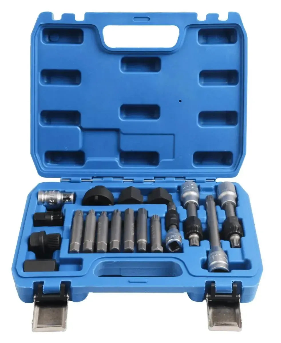 VT01318 | Dynamo- Vrijlooppoelieset (18-delig)