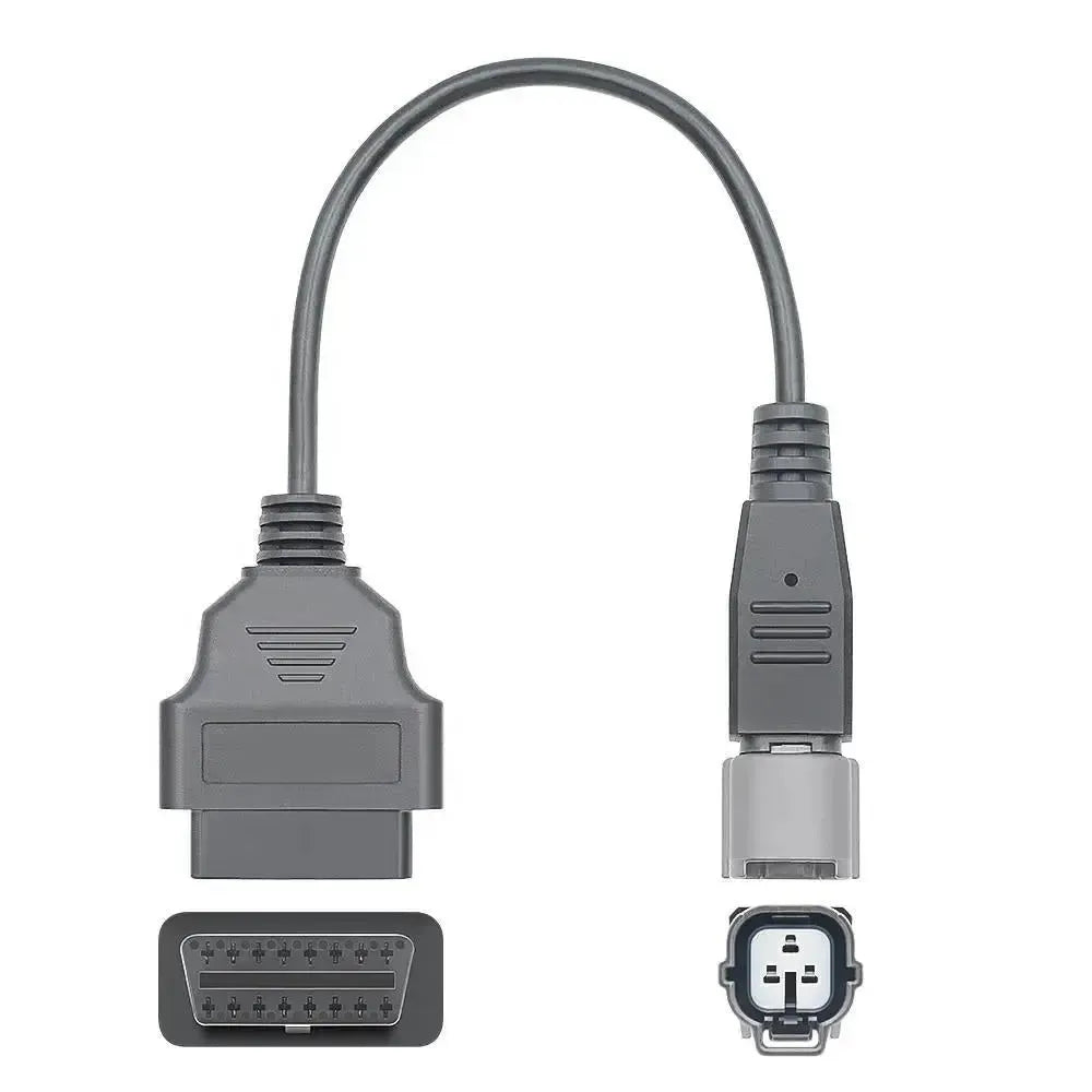 Yamaha 3-pins OBD – 16-pins OBD2 Verloopkabel | Waterscooter