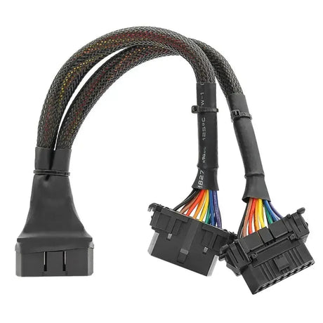 OBD2 Verlengkabel - Geschikt voor OBD II - 16-pins - 5 meter - Zwart OBD2 Verlengkabel - Geschikt voor OBD II - 16-pins - 5 meter - Zwart