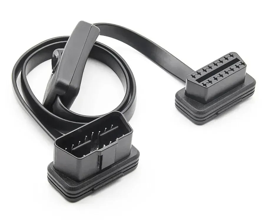 16-pins OBD2 Platte Verlengkabel met Switch (60 cm) | Interface