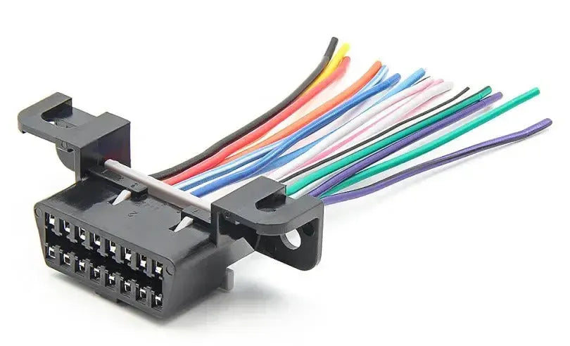 16-pins OBD2 Poort (Vrouwelijk) met 16 Open Eindkabels (10 cm) | Accessoires