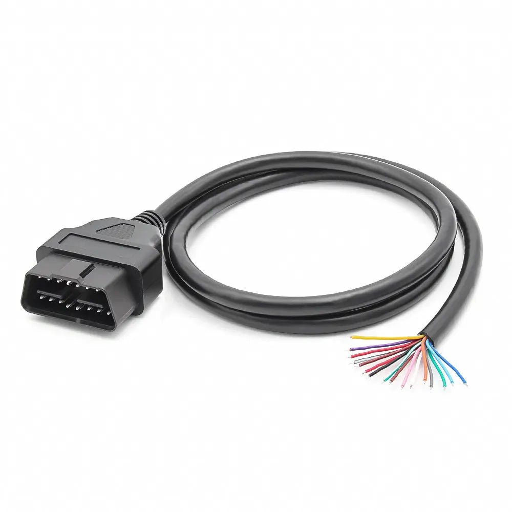 16 Pins OBD2 Stekker Mannetje Met 16 Open Eindkabels Verloopkabel 100 cm