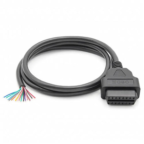 16 Pins OBD2 Stekker Vrouwtje Met 16 Open Eindkabels Verloopkabel 100 cm