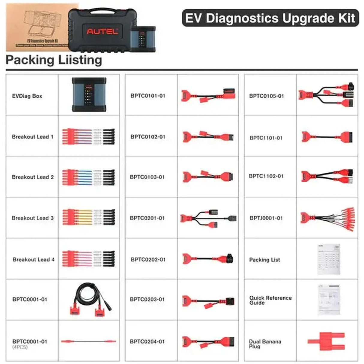 Autel EV Diagnostics Upgrade Kit | Accessoires