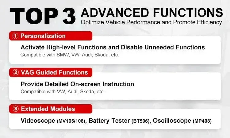 Autel MaxiCom MK906 Pro-TS | Uitleesapparaat | Auto