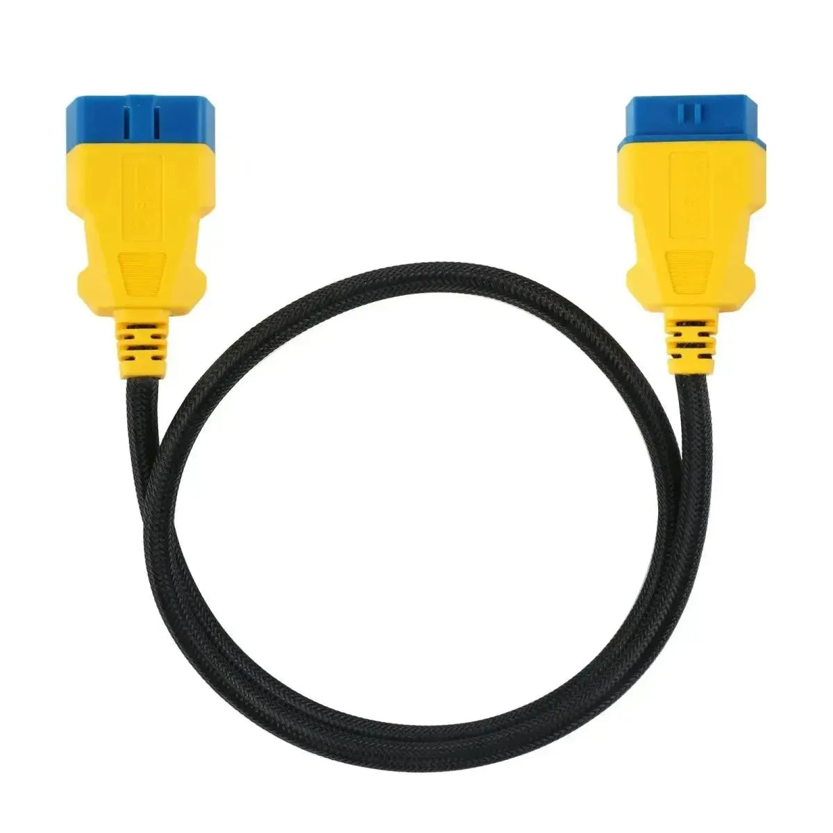 Autool 16 Pins OBD2 Nylon Verlengkabel 100 cm