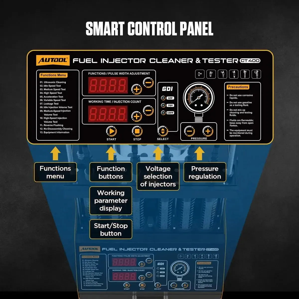Autool CT400 | Injectortester