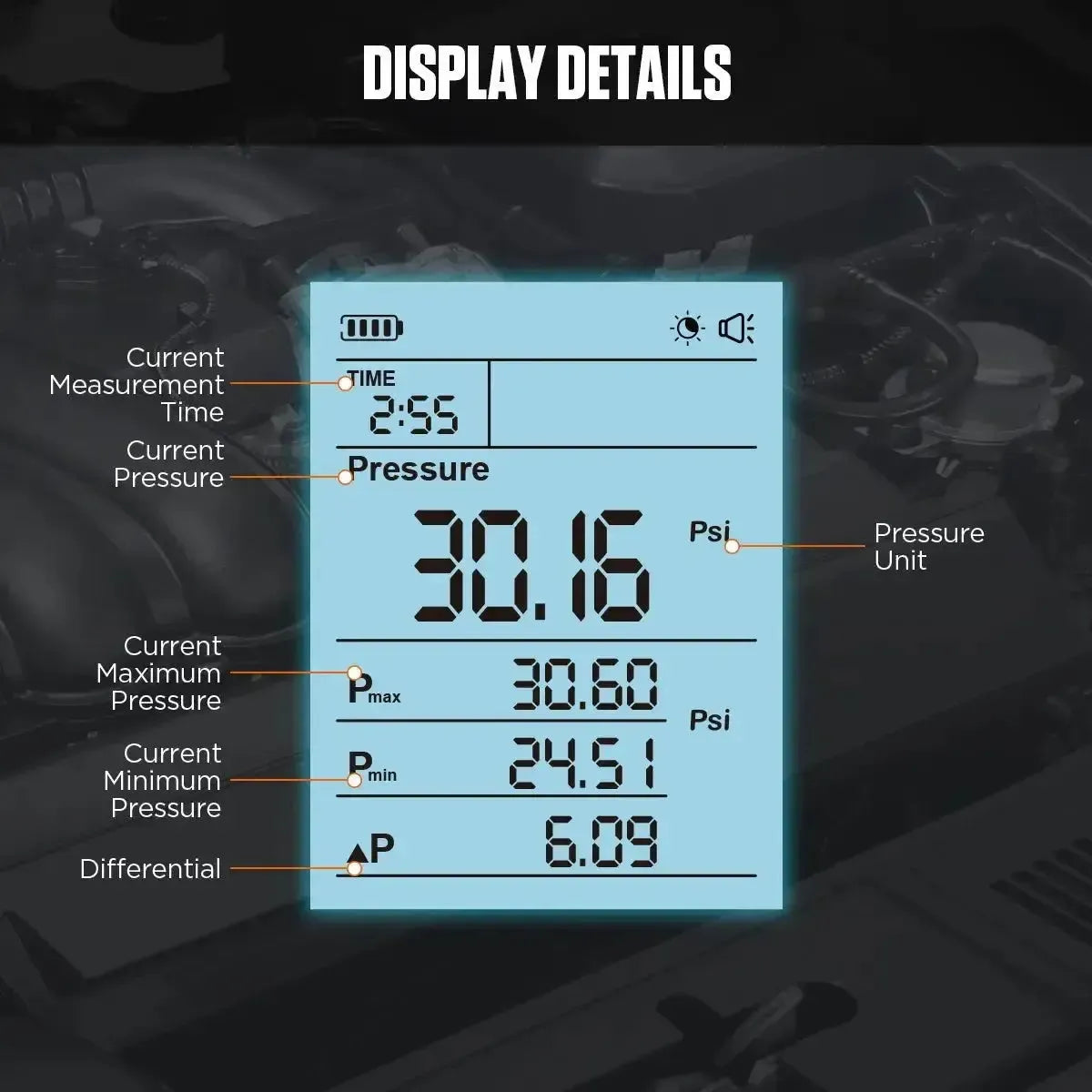 Autool PT620 | Oliedruktester