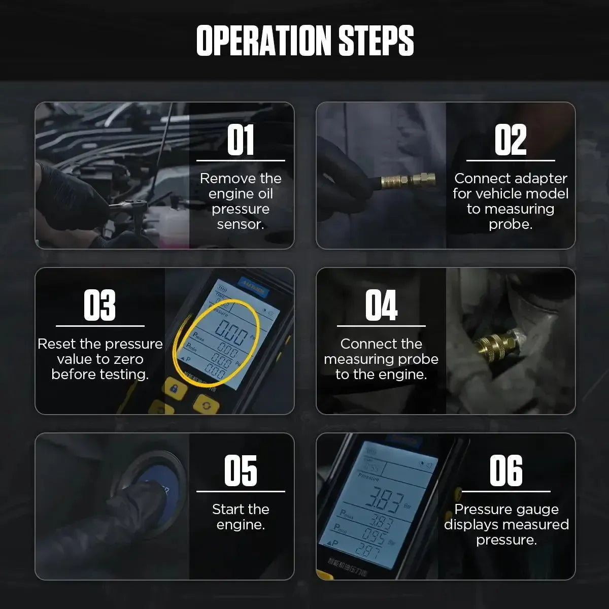 Autool PT620 | Oliedruktester