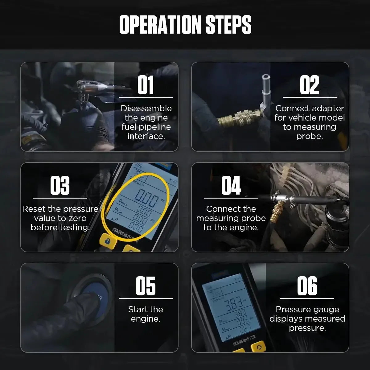 Autool PT630 | Brandstofdruktester