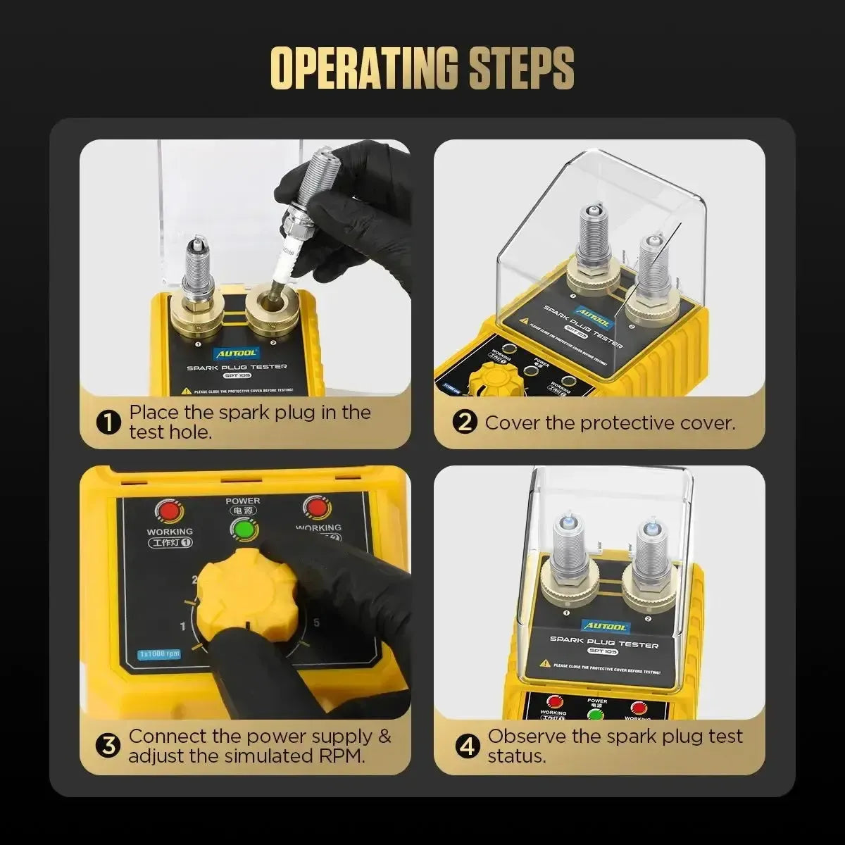 Autool SPT105 | Bougietester