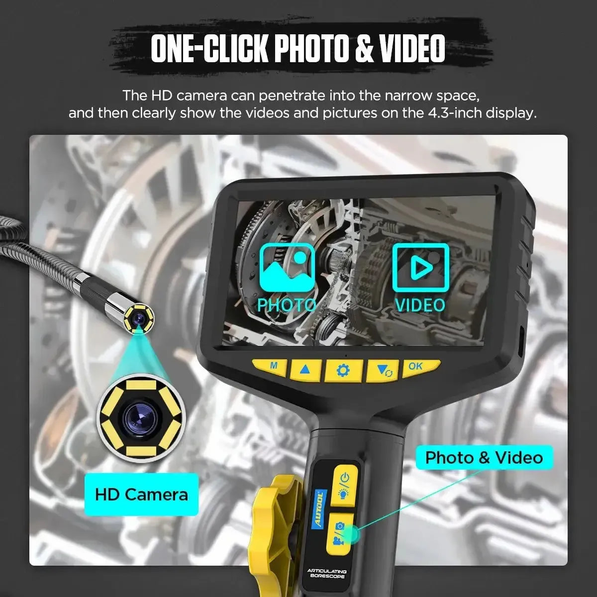 Autool SVB305 | Inspectiecamera (6.35 mm)