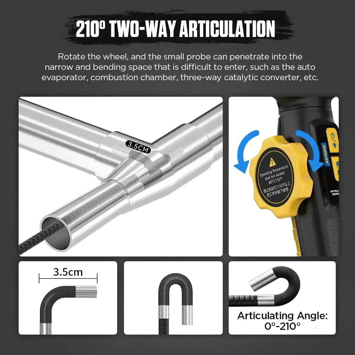 Autool SVB305 | Inspectiecamera (6.35 mm)