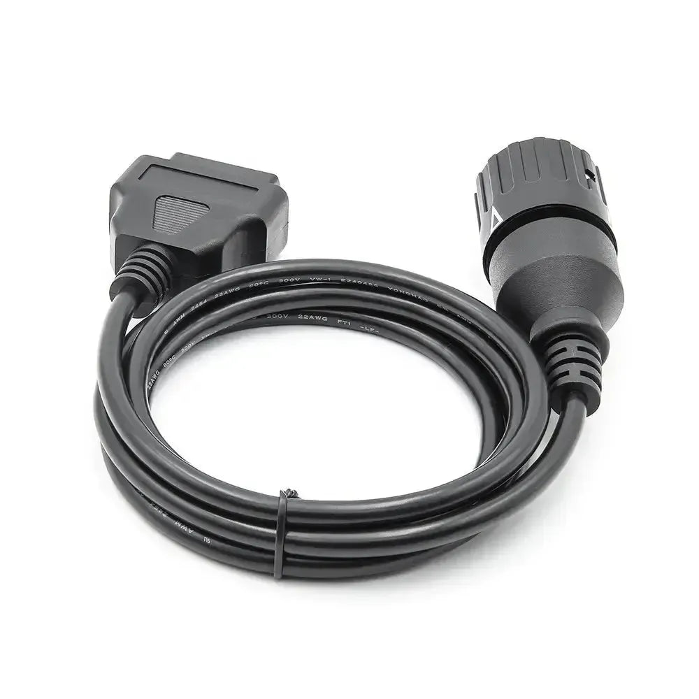 BMW 10-pins naar 16-pins OBD2 Verloopkabel – Motorfiets