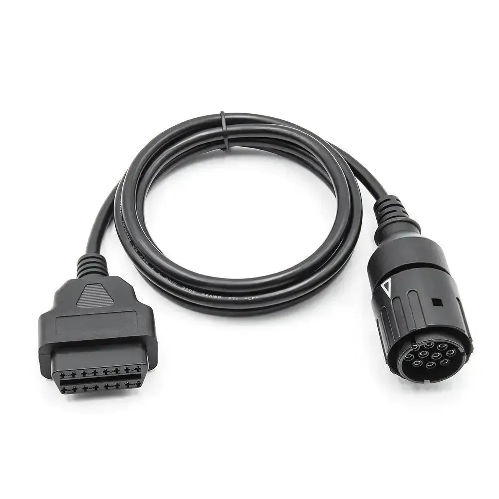 BMW 10-pins naar 16-pins OBD2 Verloopkabel – Motorfiets