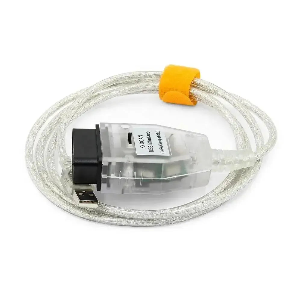 BMW K+DCAN OBD2 - USB Switch Interfacekabel Wit