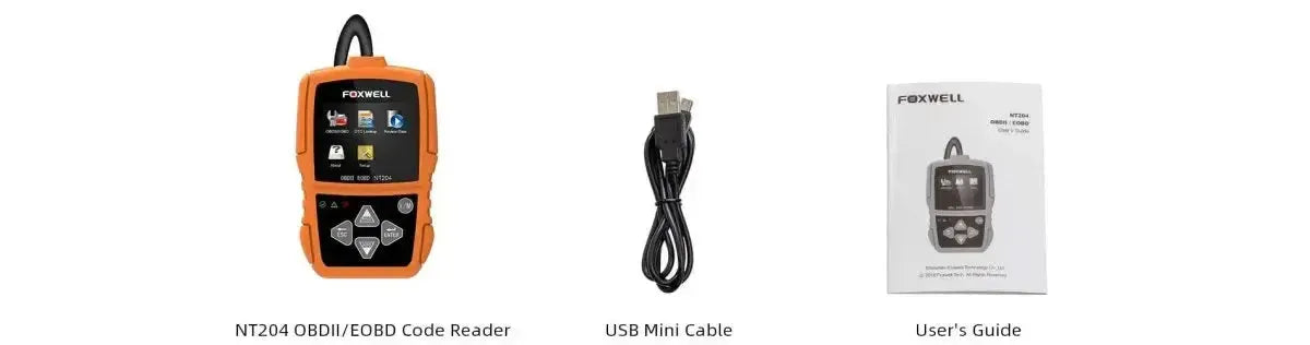 Foxwell NT204 | Foutcodelezer | Auto