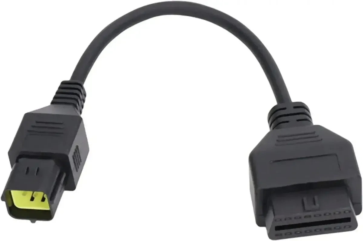 Universeel (A0183) | Husqvarna 6-pins OBD – 16-pins OBD2 Verloopkabel | Motorfiets