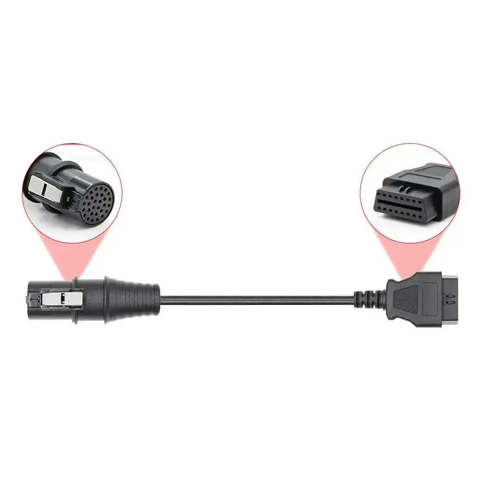 Iveco 30-pins OBD1 naar 16-pins OBD2 Verloopkabel | Vrachtwagen