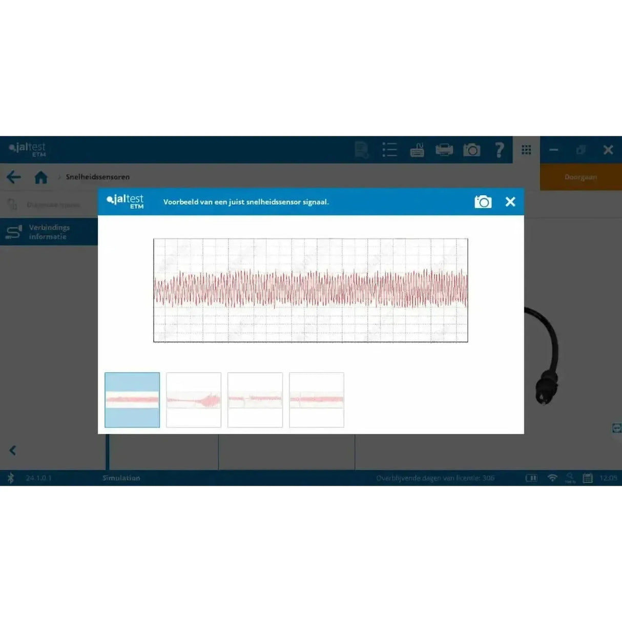 Jaltest (70001007) | ETM Interfacekabel V9 | Accessoires