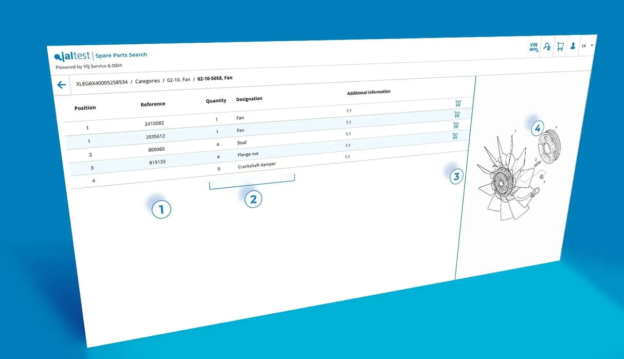 Jaltest (70605041) | Spare Parts Search