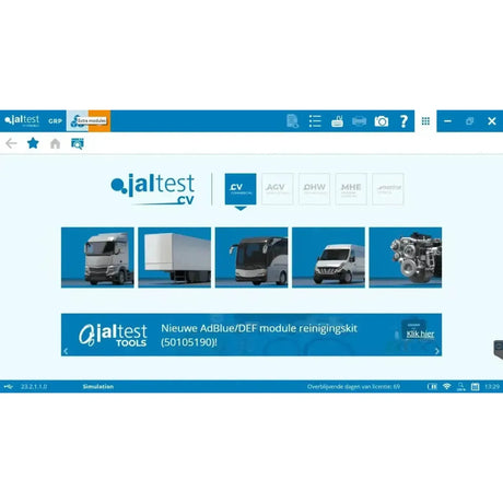 Jaltest Autobus Uitleesapparaat