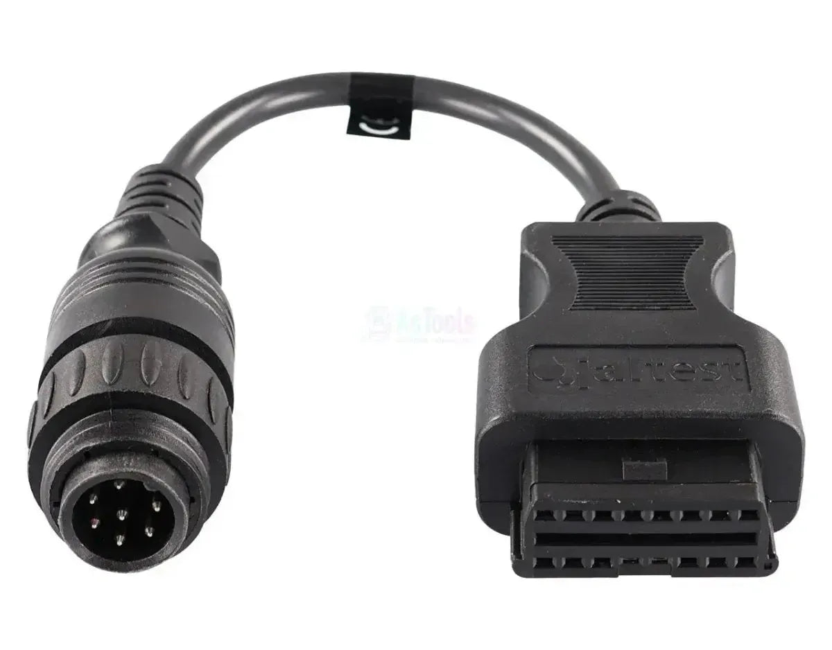 Jaltest (JDC103A) | Wabco/Knorr-Bremse 7-pins OBD - 16-pins OBD2 Verloopkabel | Trailer