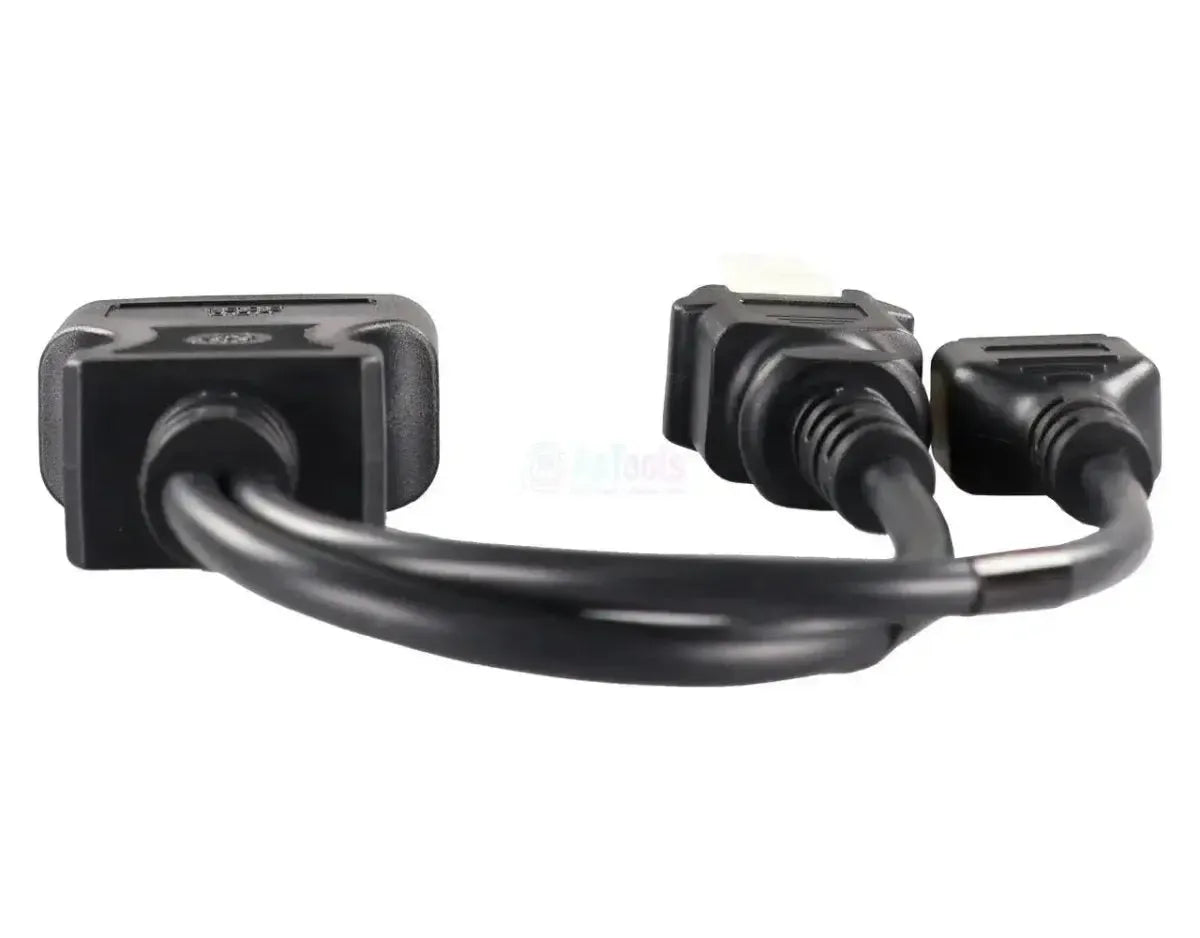 Jaltest (JDC303A) | ZF Ecomat 3+6-pins OBD - 16-pins OBD2 Verloopkabel | Bedrijfs- en Werkvoertuig