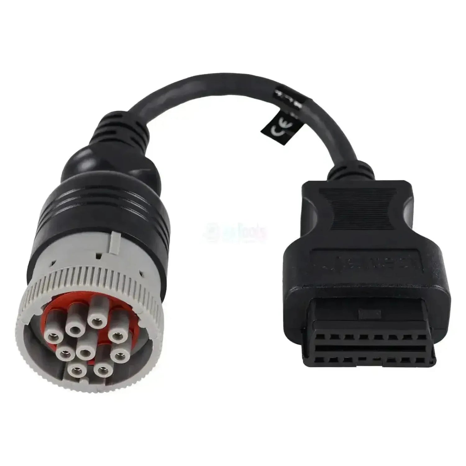 Jaltest (JDC505A) | CAT/Perkins 9-pins OBD - 16-pins OBD2 Verloopkabel | Verbrandingsmotor