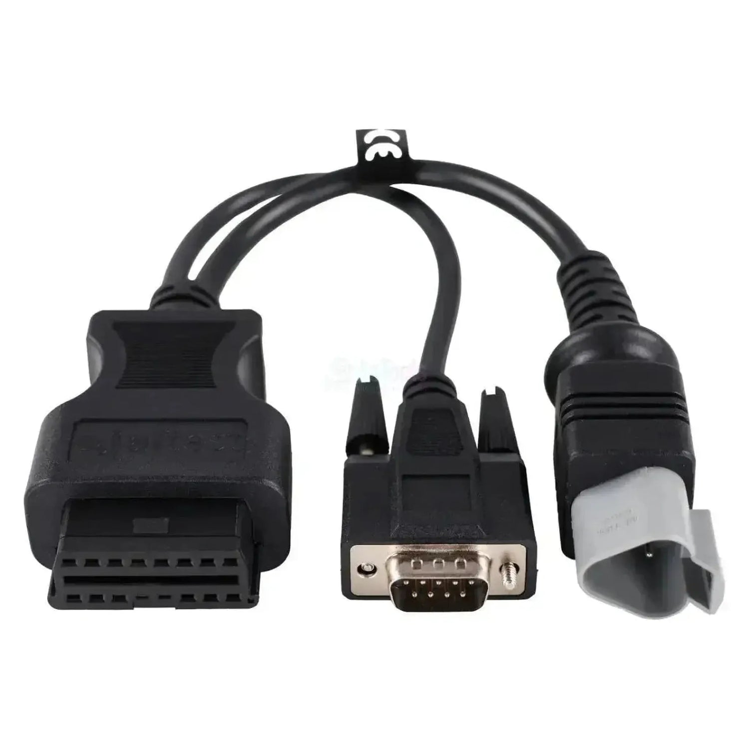 Jaltest (JDC518A) | SISU 3+9-pins OBD - 16-pins OBD2 Verloopkabel | Verbrandingsmotor