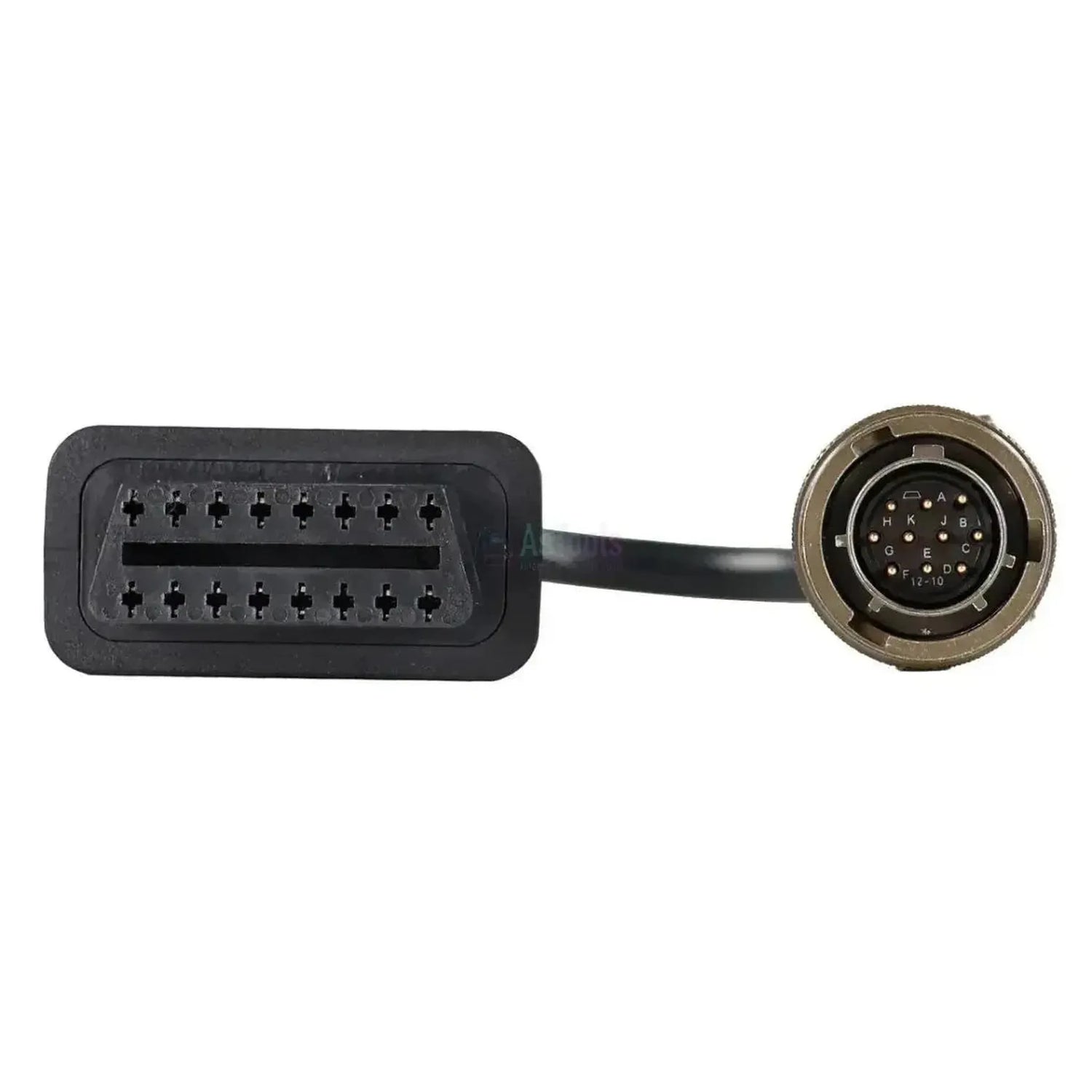 Jaltest (JDC537A) | MTU 10-pins OBD - 16-pins OBD2 Verloopkabel | Verbrandingsmotor