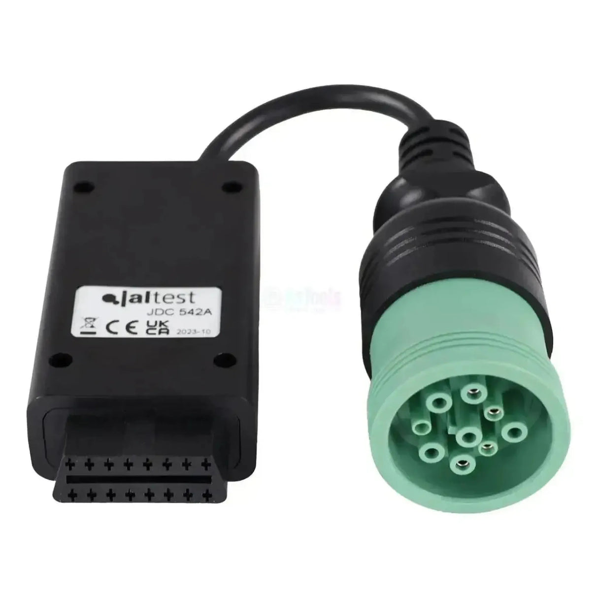 Jaltest (JDC542A) | Liebherr 9-pins OBD - 16-pins OBD2 Verloopkabel | Verbrandingsmotor