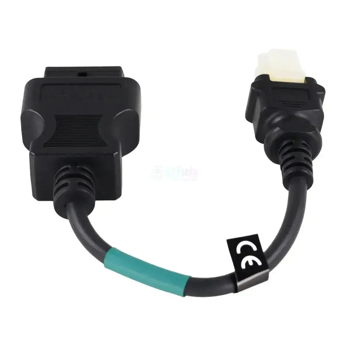 Jaltest (JDC546A) | ZF Ergopower 6-pins OBD - 16-pins OBD2 Verloopkabel | Werkvoertuig