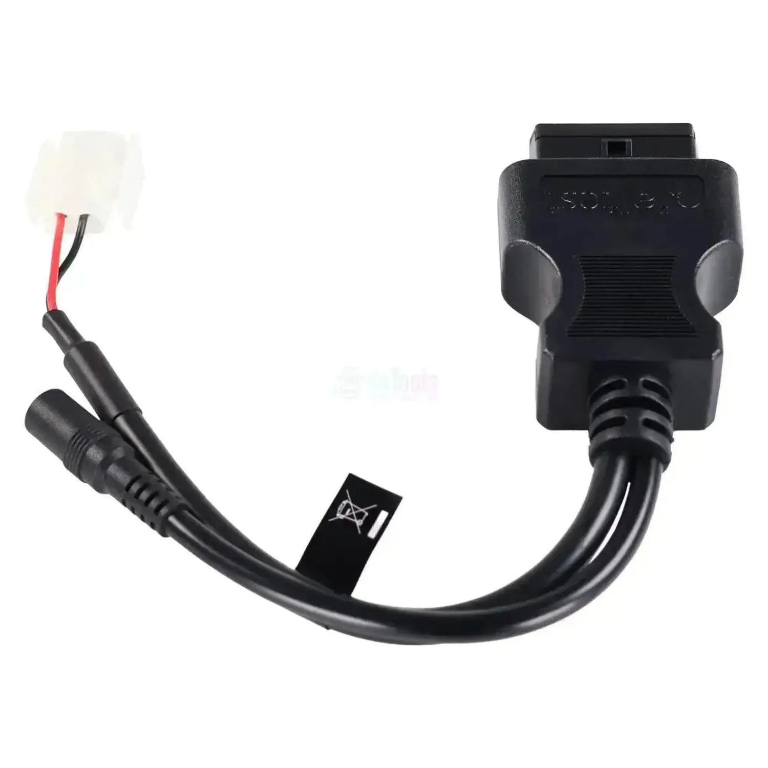 Jaltest (JDC618A9) | Volvo Penta 2-pins OBD - 16-pins OBD2 Verloopkabel | Verbrandingsmotor