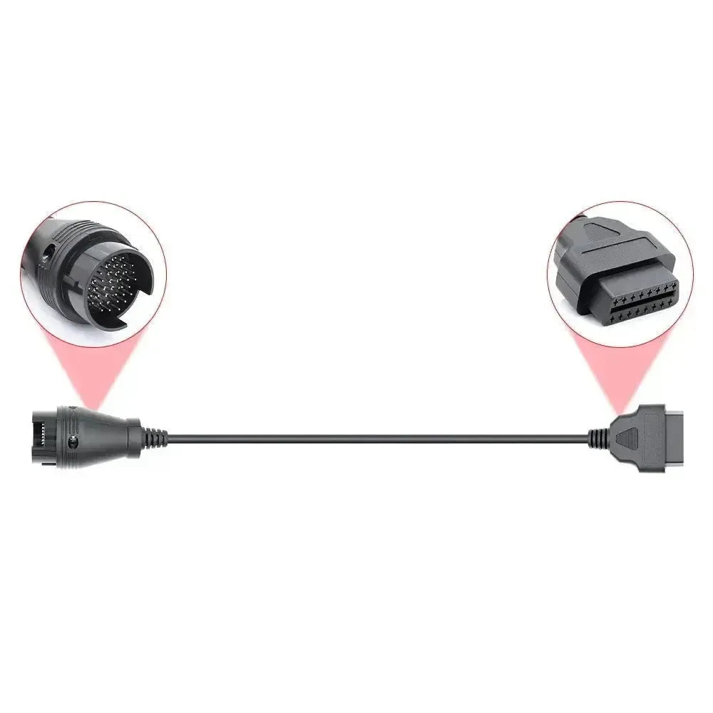 Mercedes 38-pins OBD1 – 16-pins OBD2 Verloopkabel | Personenauto