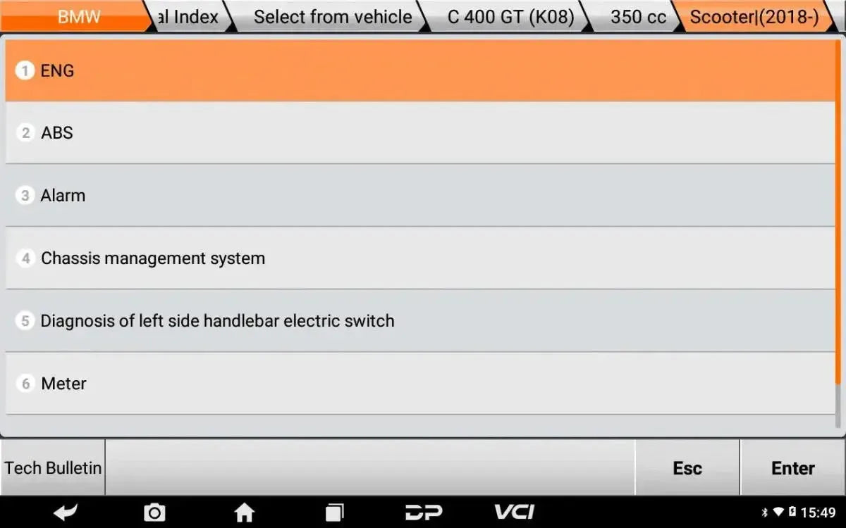 OBDSTAR IScan BMW | Uitleesapparaat | Motorfiets